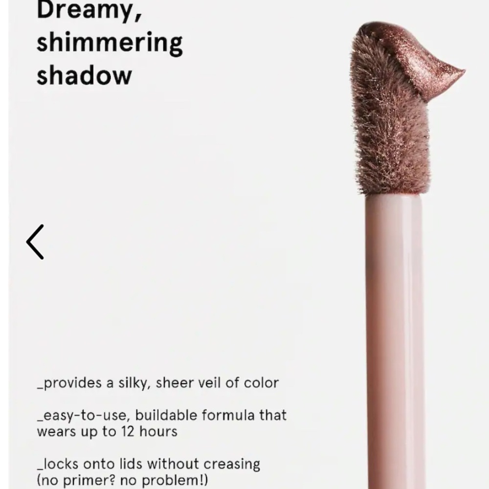 3/$30 Glossier Lidstar Long-Wearing Shimmer Cream Eyeshadow - Picture 3 of 4